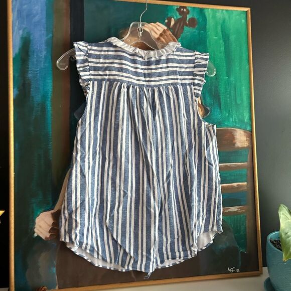 Mexx Light Blue and White Striped Top M - Picture 10 of 16